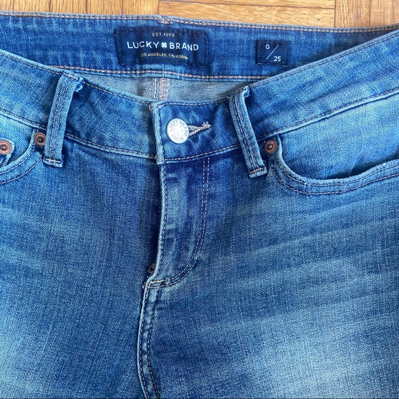 Lucky Brand - Distressed Skinny Jeans - Picture 2 of 9